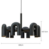 Modern Simple Bauhaus U Shaped Pendant Lamp