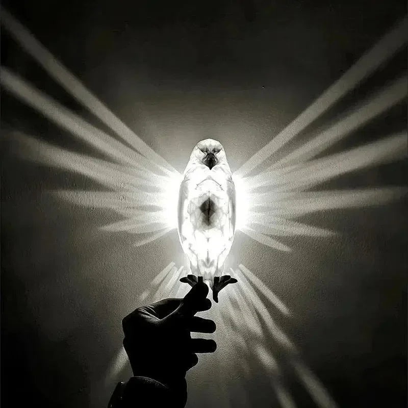 Owl & Eagle Lamp Shape Projector Wall Lamp