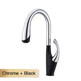 Touch Pull Out 3 Function Single Handle Dual Control Faucet