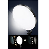 Round LED Video Panel Stand Studio Lamp Light