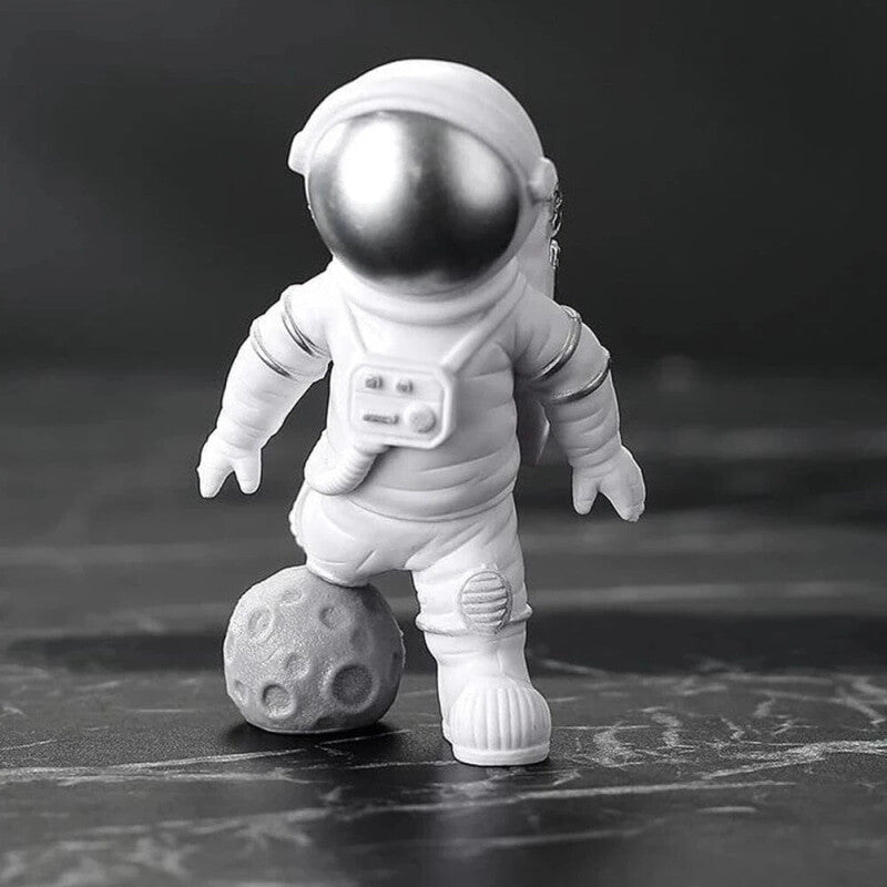 Astronaut Statue Figure Decoration on the Moon Different