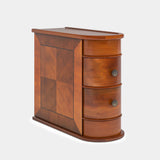 Bedside Nightstand with Drawer Wood Table