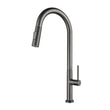 360 Rotation Pull Out Deck Mounted Sink Kitchen Faucet