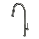 360 Rotation Pull Out Deck Mounted Sink Kitchen Faucet