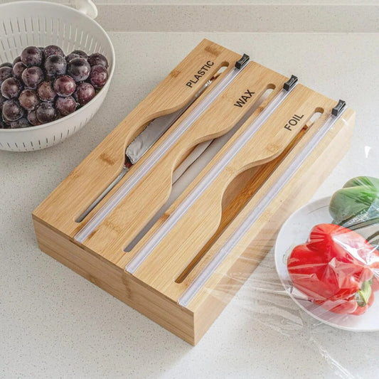 Wooden Kitchen Utensils Cutter Wall Mounted