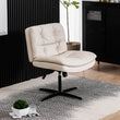 Armless Cushion Adjustable Rectangular Back Office Chair