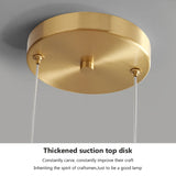 Nordic Glass Smoke Hanging Modern Pendant Lamp