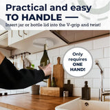 Under Cabinet Hand Easy Grip Bottle Jar Opener