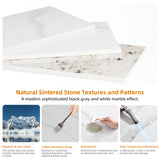 2 Tier Marble Entryway Console Open Shelf Table