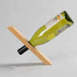 Bamboo Wooden Shelf Bottle Holder Creative Decoration