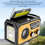 Weather Hand Crank Solar Charging SOS Alarm Radio