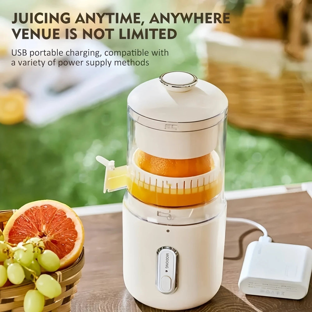 Handy Cordless Electric Juicer Charging Juice Separator