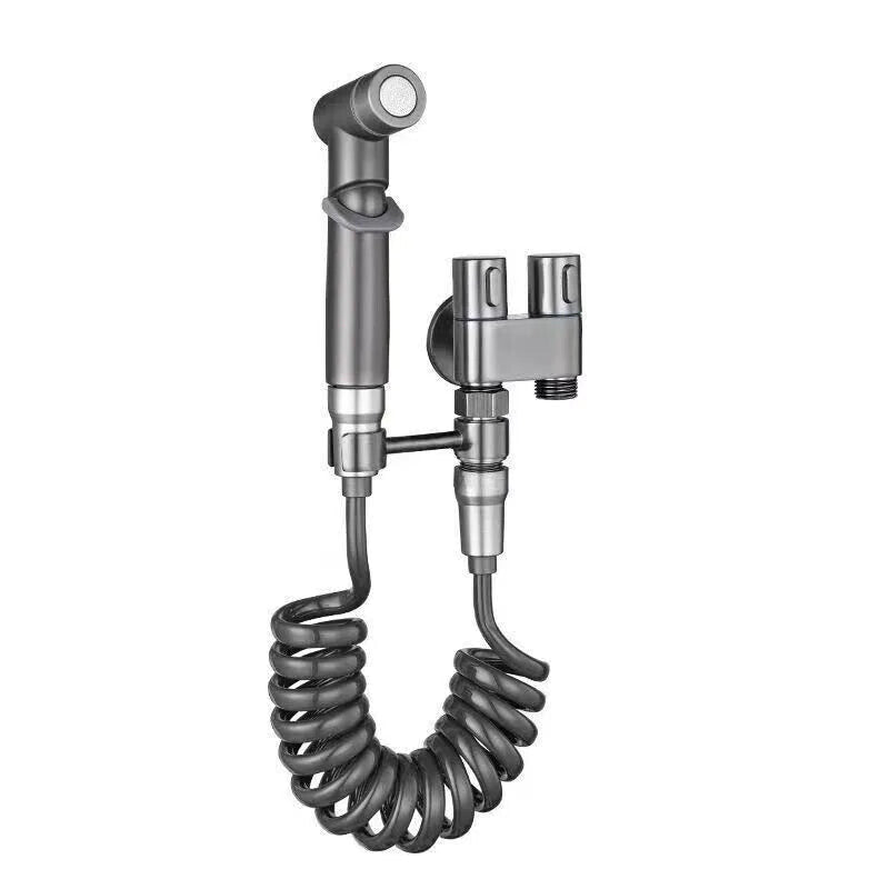 Hygienic Shower Sprayer Double Outlet Angle Valve