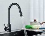 Two Function Single Handle Pull Out Deck Mounted Faucet