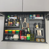 Touch Lift Wall Modern Kitchen Storage Organizer Cabinet