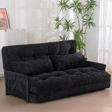 Adjustable 2 Pillows Multi Functional 5 Position Foldable Sofa