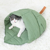 Linen Fabric Sleeping Bag Bed Cave Leaves Nest