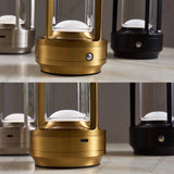 Led Cordless Industrial Style Desk Table Lamp