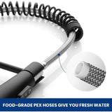 360° Rotation Sprayer Extendable 3 Jet Kitchen Faucet