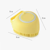 Soft Silicone Pet Bath and Massage Brush