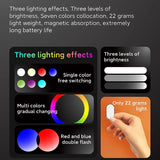 Mini RGB LED Magnetic Fill Portable Light