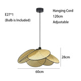 Flower Rattan LED Floor Stand Light Lamp