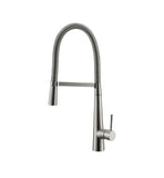 Swivel Spring Spout Pull Down 2 Function Sprayer Sink Faucet