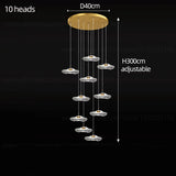 Nordic Circular Modern Chandelier Pendant Lamp