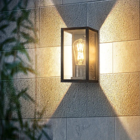 Waterproof Modern Crystal Case Wall Lamp