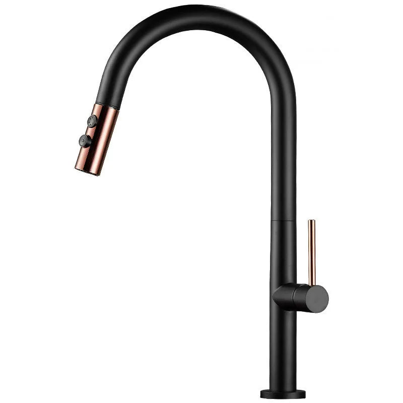 Touch Pull Out Sensor Water Tap Rotate Faucet