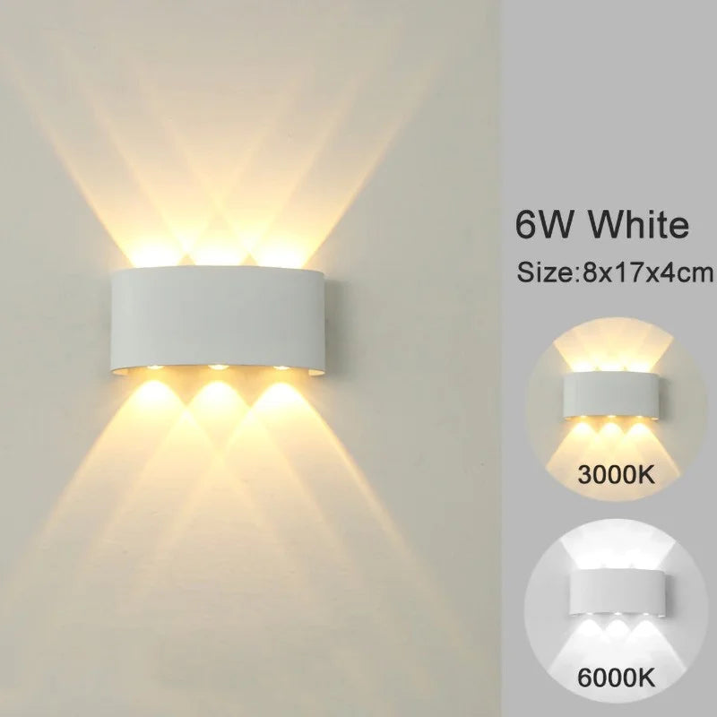 LED Modern Up Down Wall Mount Light Lamp
