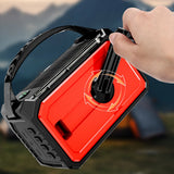 Weather Hand Crank Solar Charging SOS Alarm Radio