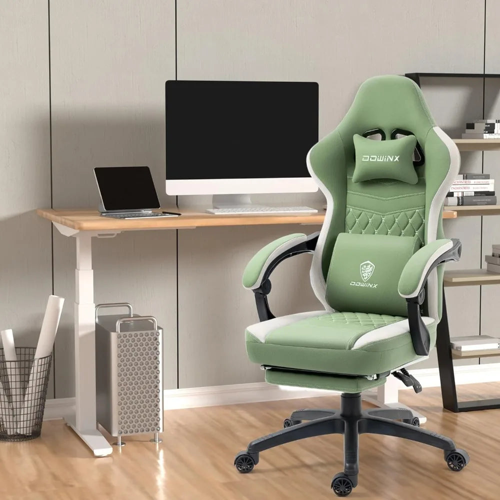 Gaming Pocket Spring Padded Foam Cushion Office Chair