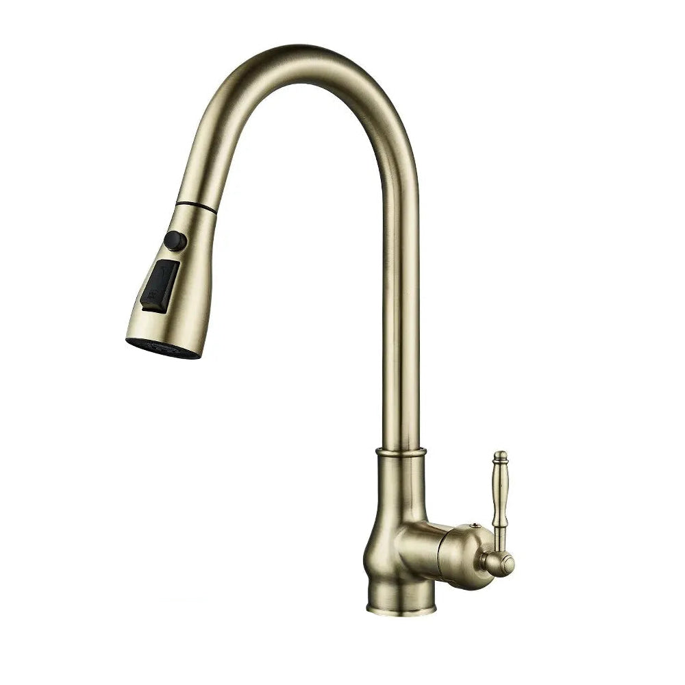 3 Water Modes Pull Out Tap Sprayer Kitchen Faucet