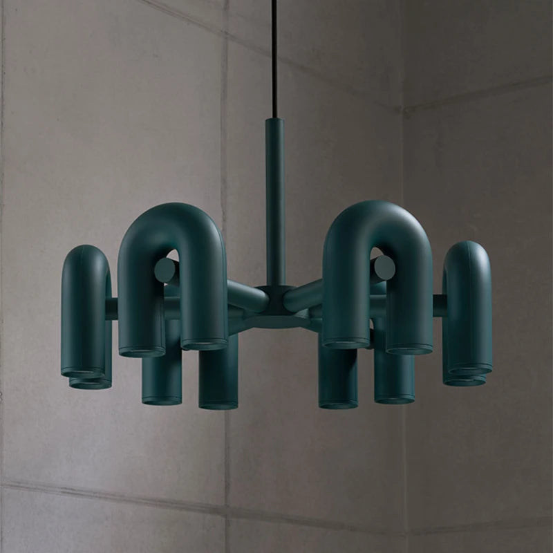 Modern Simple Bauhaus U Shaped Pendant Lamp