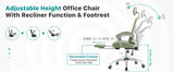 Ergonomic Recliner Back Mesh Swivel Lumbar Chair