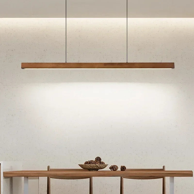 Modern Long Strip LED Pendant Lamp