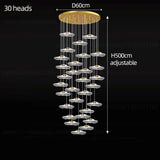 Nordic Circular Modern Chandelier Pendant Lamp