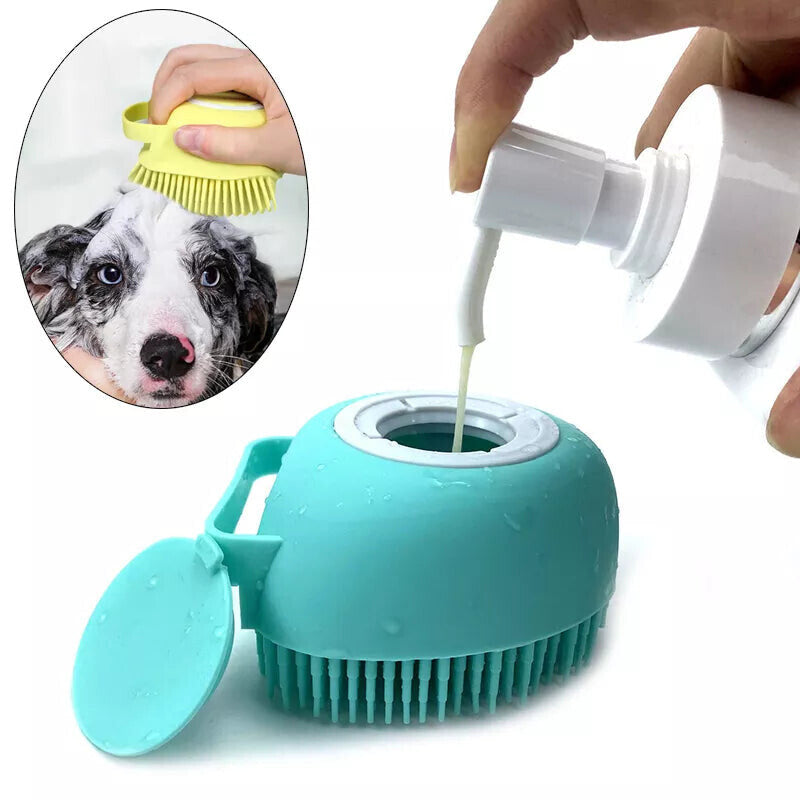 Soft Silicone Pet Bath and Massage Brush