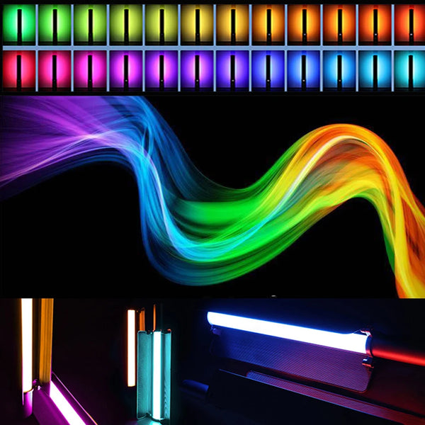 RGB Stick Wand LED Lamp Fill Light Handheld Flash