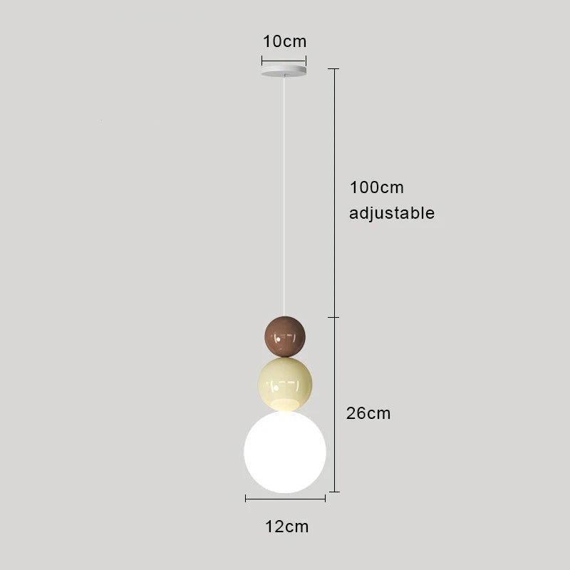 Nordic Pendant Light Modern LED Hanging Lamp