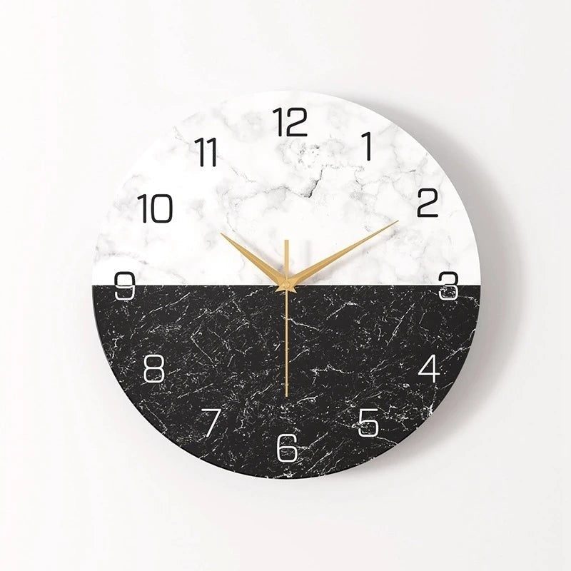 Wall Clock Luxury Pendulum Alarm Clock Large Mechanical