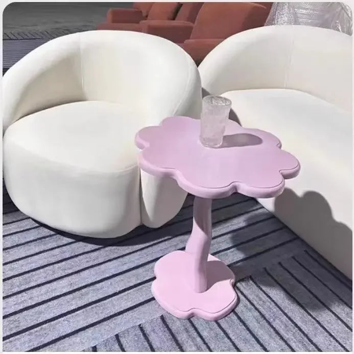 Flower Tree Shaped Retro Coffee Side Table