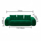 Modern Sleeper Deep Seat Vacuum Compressed Sofa