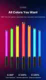 RGB Stick Handheld LED Wand Studio Lamp Light