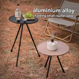 Outdoor Round Leisure Portable Coffee Table