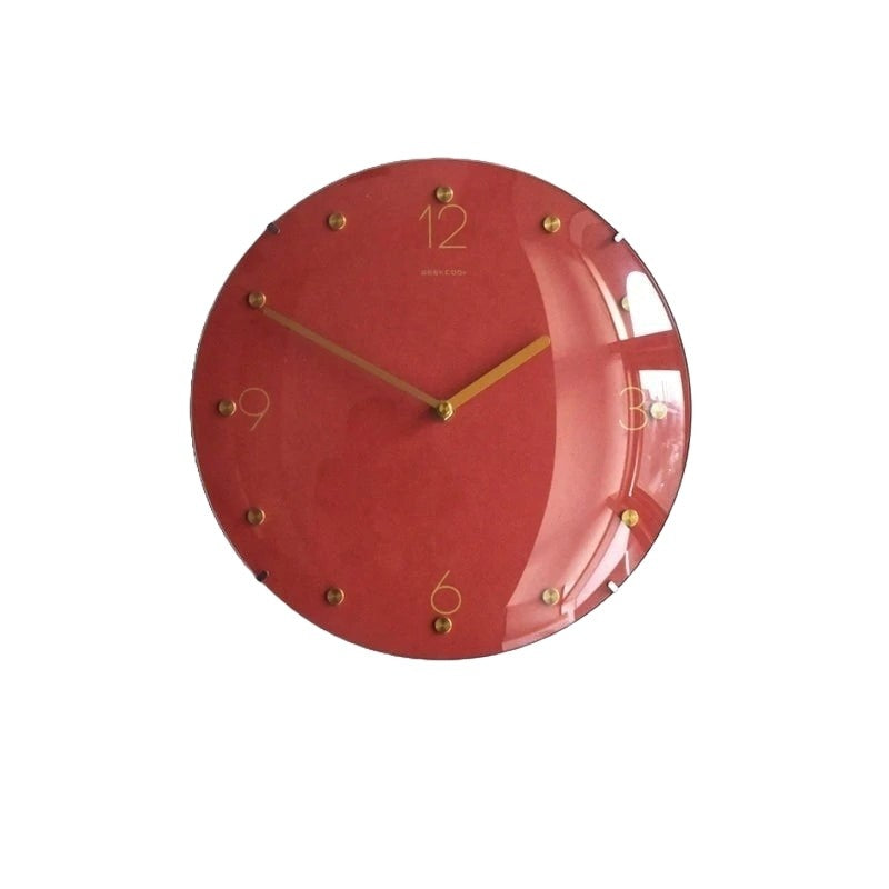 Wall Clock Classic Metallic Nordic Vintage Metal Pendulum