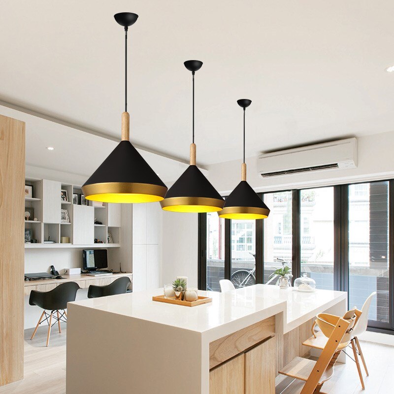 Nordic Multicolour Lustre Pendant Lamp Modern Personality Simple Restaurant Kitchen Bar Decoration E27 Light Fixtures