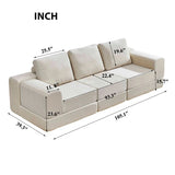 Modern Compressed Sectional Corner Sofa