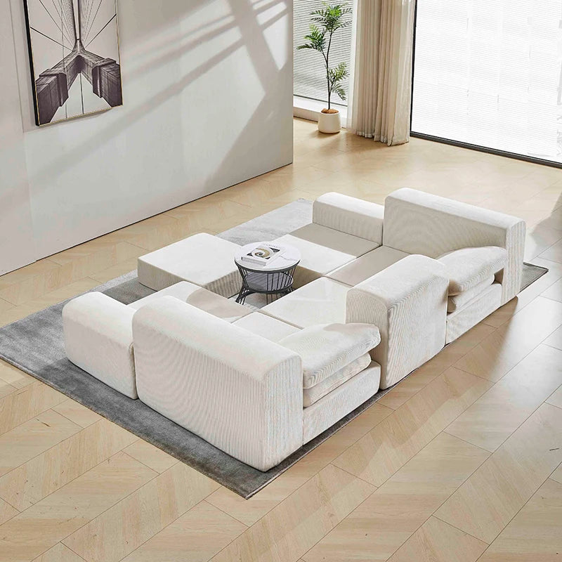 Modern Compressed Sectional Corner Sofa